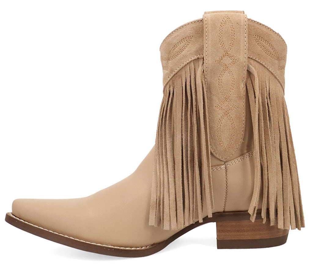 Dingo Women's Last Ride Fringe Leather Bootie