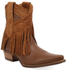 Dingo Women's Last Ride Fringe Leather Bootie