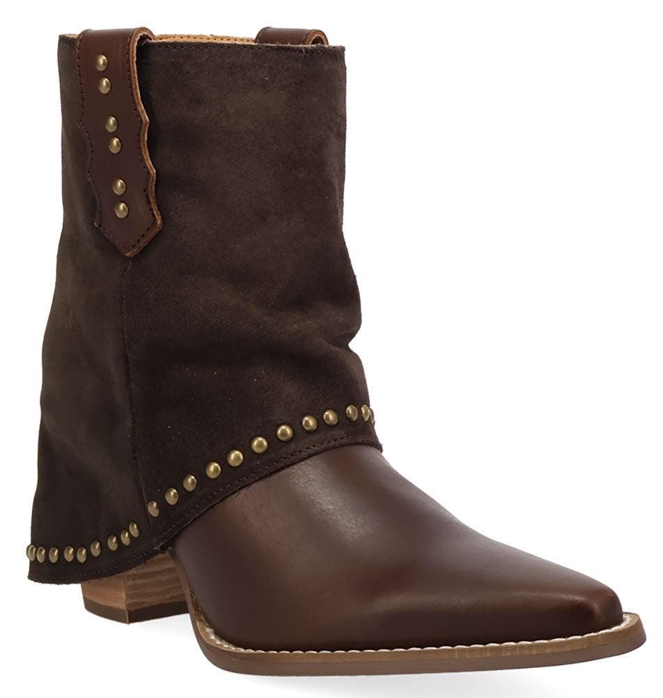Dingo Women's Off The Cuff Leather Bootie