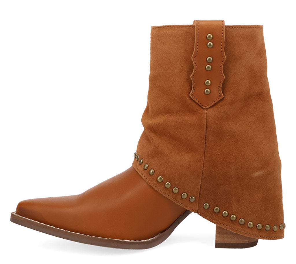 Dingo Women's Off The Cuff Leather Bootie