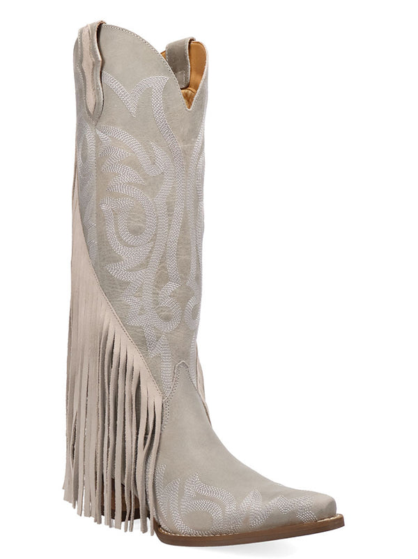 Dingo Women's Walk West Tall Fringe Leather Boot