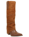 Dingo Women's Texani Knee High Tiered Cuff Suede Boot