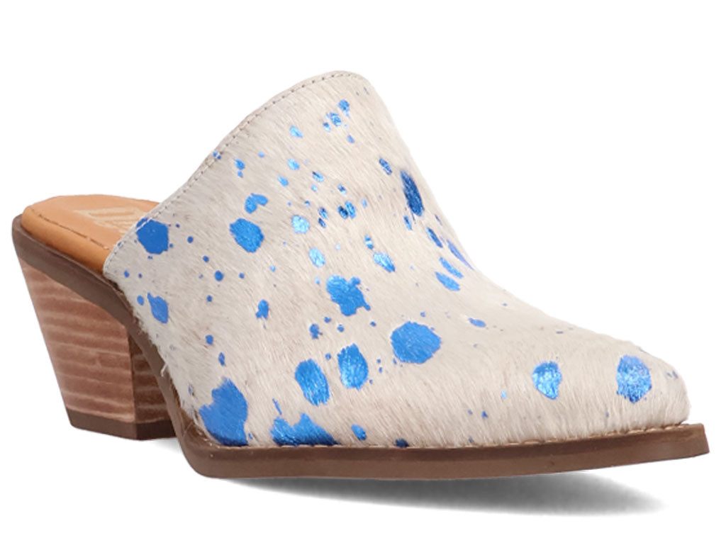 Dingo Women's Cash Cow Calf Hair Mule