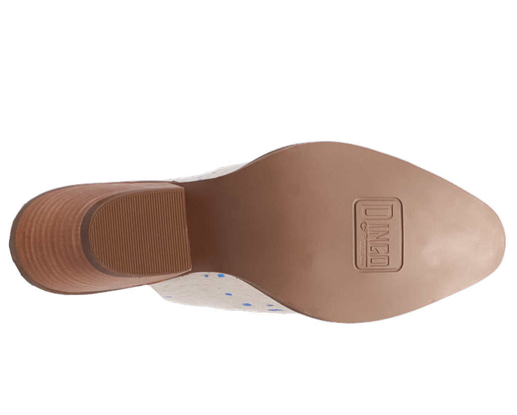 Dingo Women's Cash Cow Calf Hair Mule