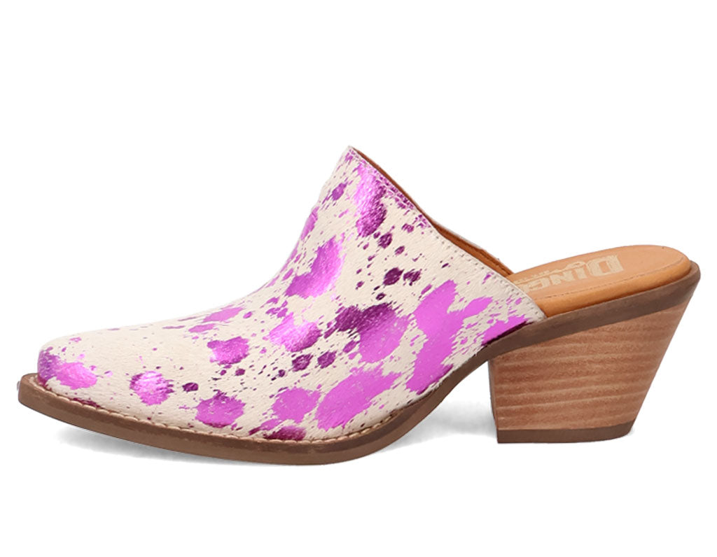 Dingo Women's Cash Cow Calf Hair Mule