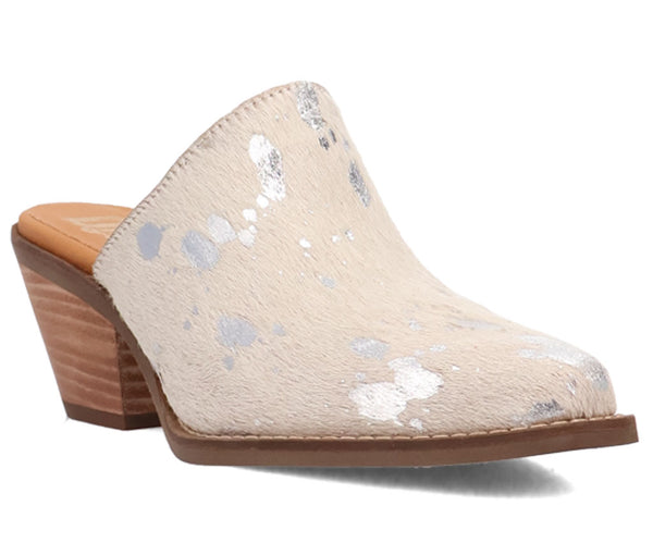 Dingo Women's Cash Cow Calf Hair Mule