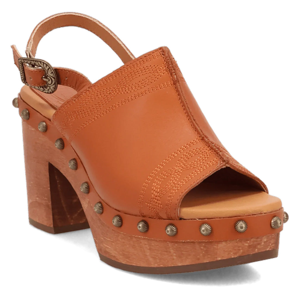 Dingo Women's Clover Wooden Sandal
