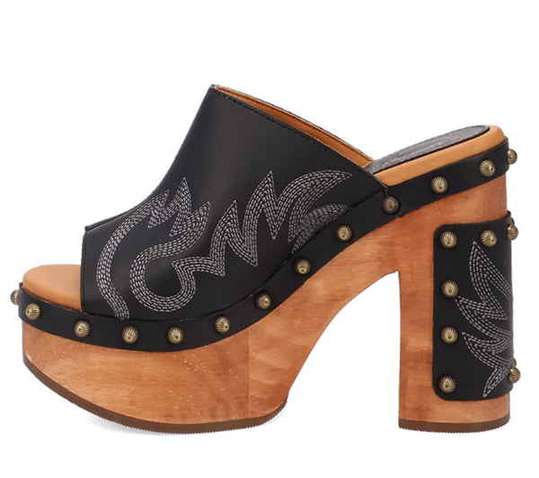 Dingo Women's Free Spirit Wooden Sandal