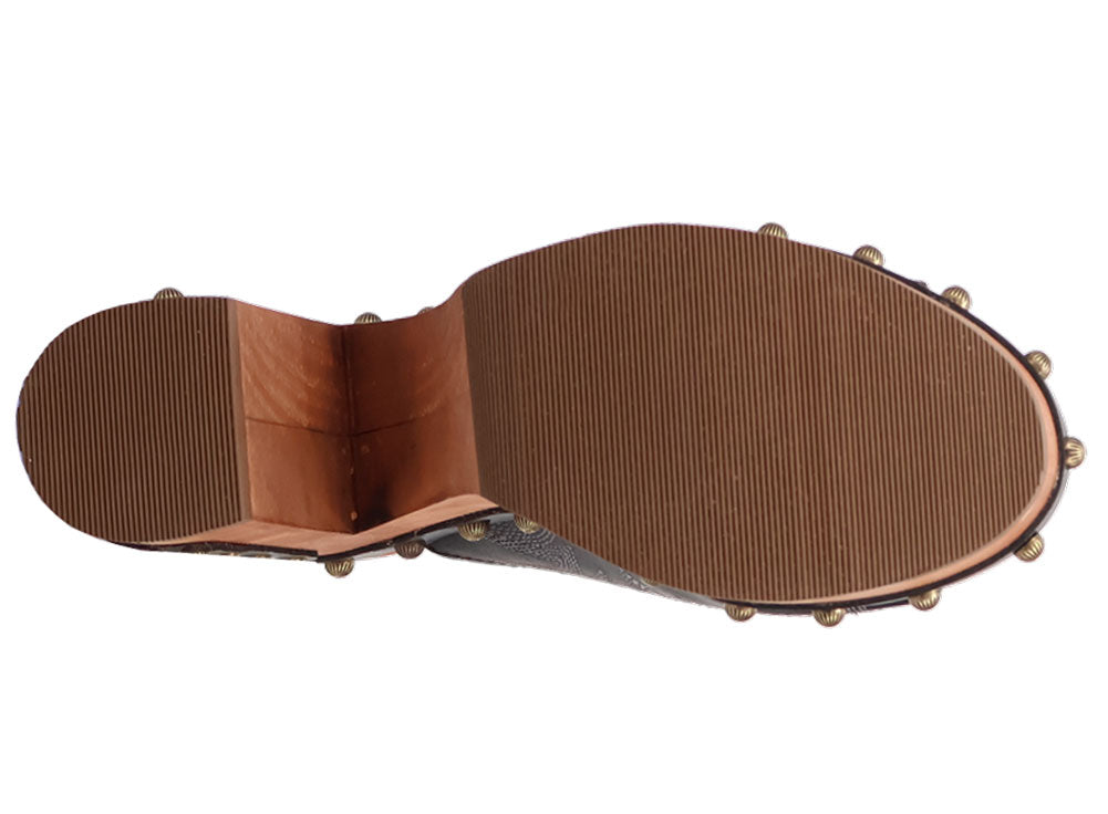 Dingo Women's Free Spirit Wooden Sandal