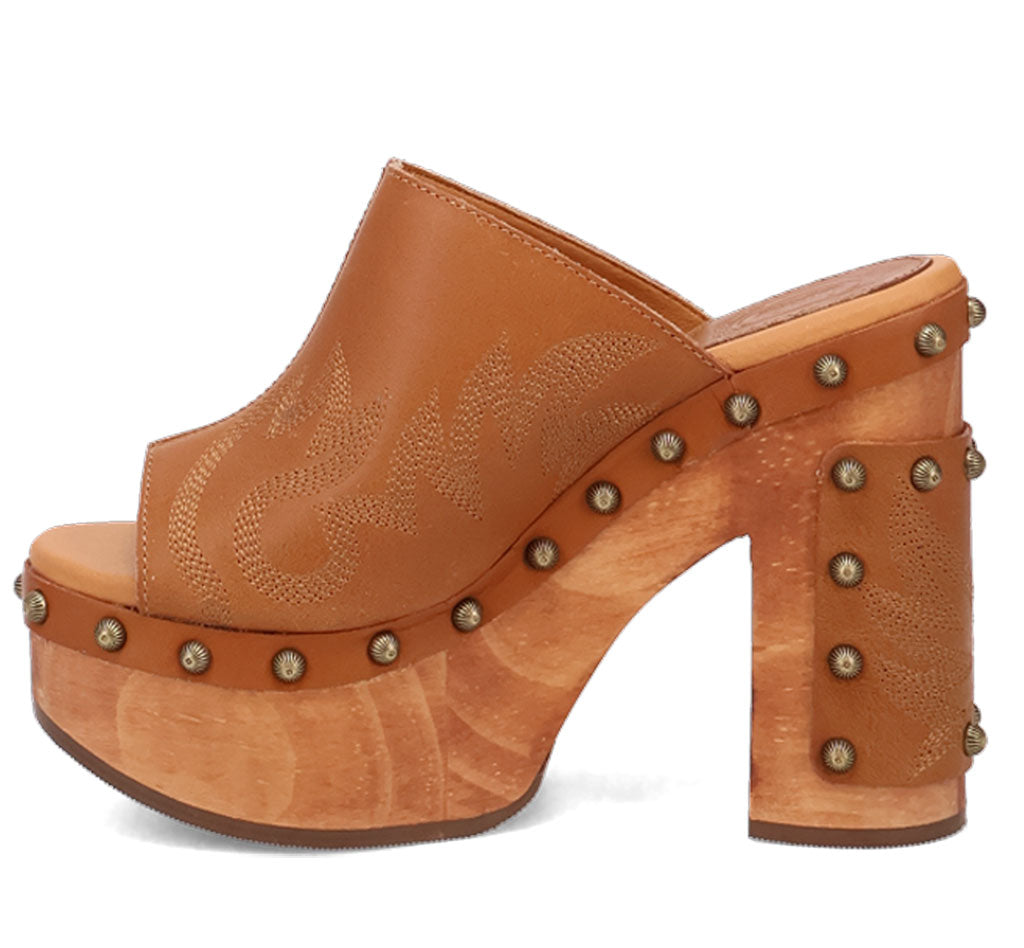 Dingo Women's Free Spirit Wooden Sandal