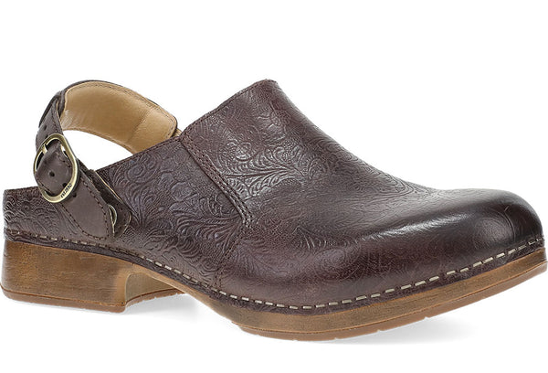 Dansko Women's Millie Slip-Resistant Swivel Strap Clog