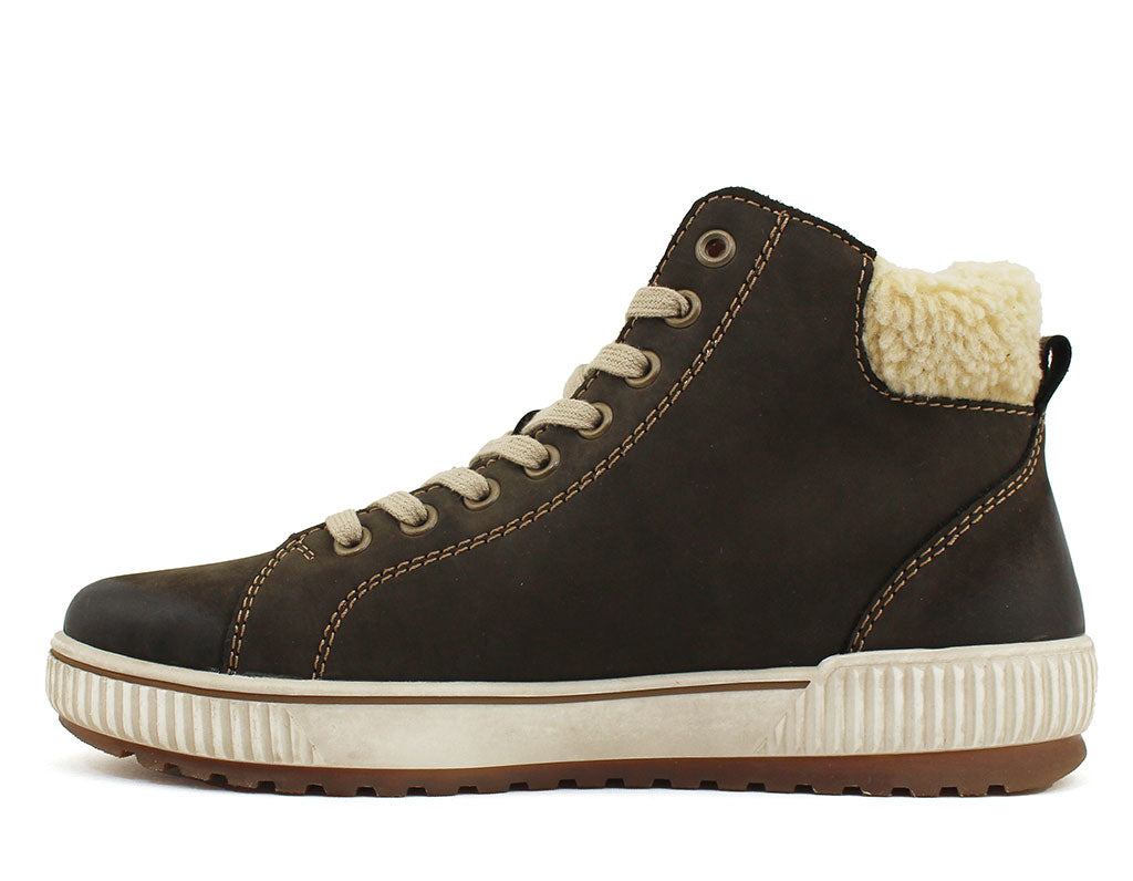 Remonte Women's D0770 Maditta High-Top Water Resistant Sneaker