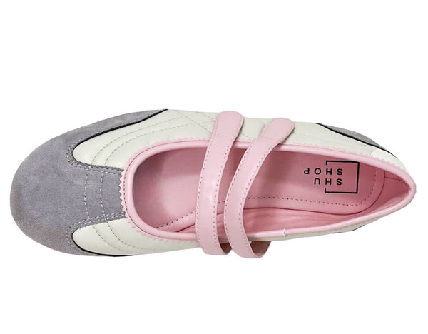 Shu Shop Women's Salome Retro Mary Jane Ballet Flat