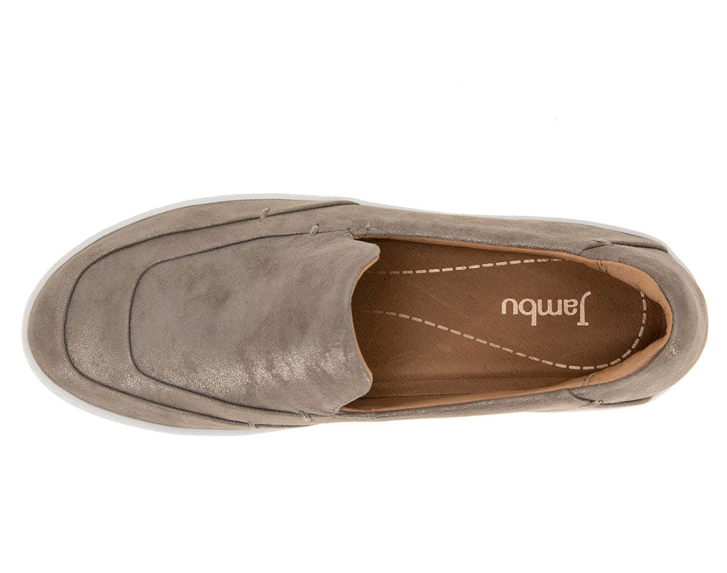 Jambu Women's Cami Leather Platform Loafer Shoe
