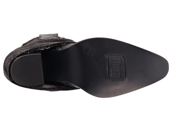 Dingo Women's Denim Dream Leather Bootie