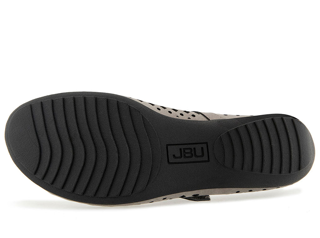 JBU by Jambu Women's Nancy Vegan Geometric Scalloped Mary Jane Flat Shoe