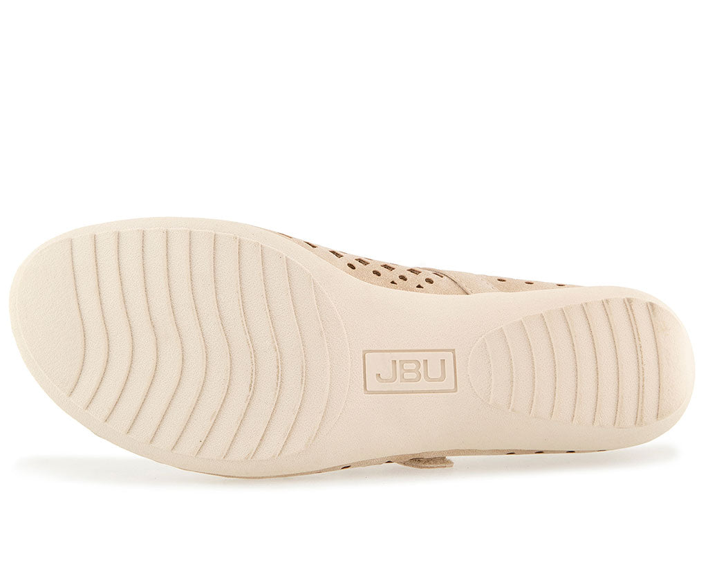 JBU by Jambu Women's Nancy Vegan Geometric Scalloped Mary Jane Flat Shoe