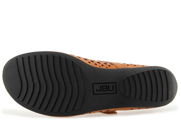 JBU by Jambu Women's Nancy Vegan Geometric Scalloped Mary Jane Flat Shoe