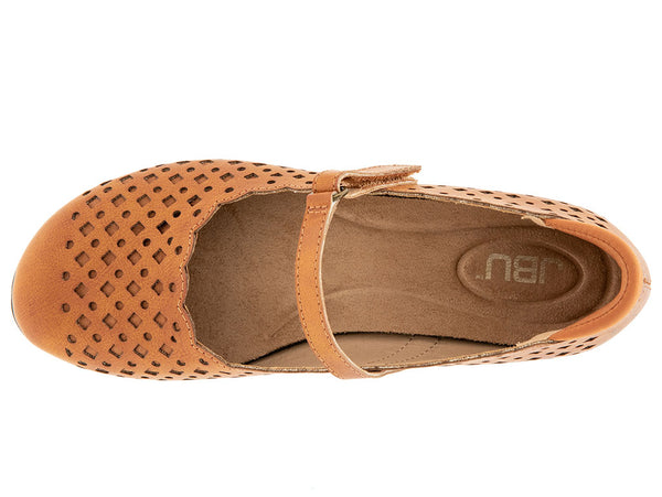 JBU by Jambu Women's Nancy Vegan Geometric Scalloped Mary Jane Flat Shoe