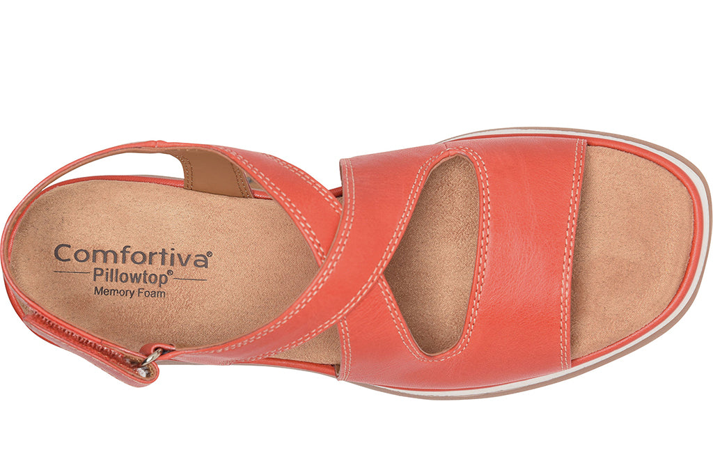 Comfortiva Women's Amethyst Sporty Wedge Sandal