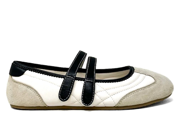 Shu Shop Women's Salome Retro Mary Jane Ballet Flat