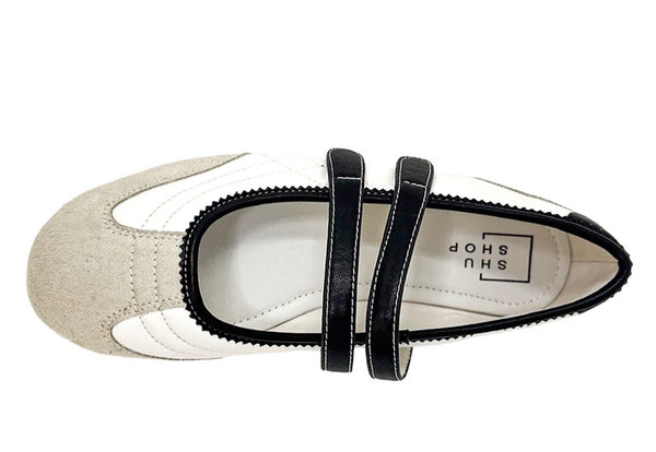 Shu Shop Women's Salome Retro Mary Jane Ballet Flat