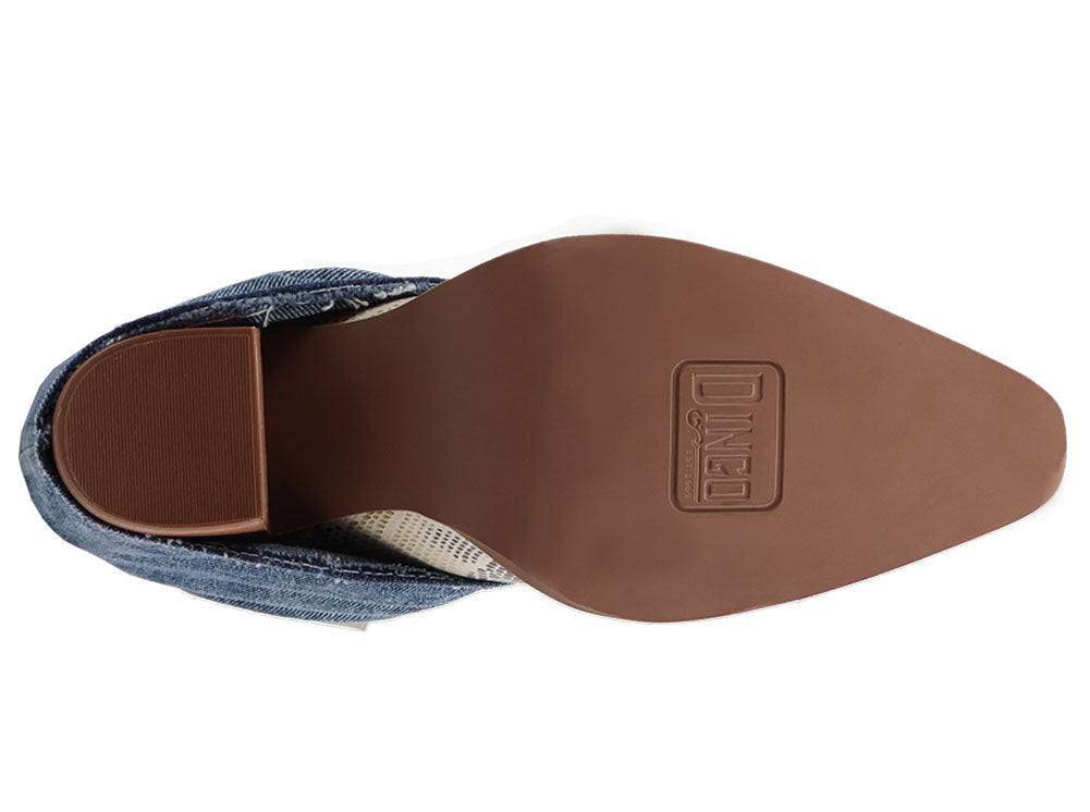 Dingo Women's Denim Dream Leather Bootie