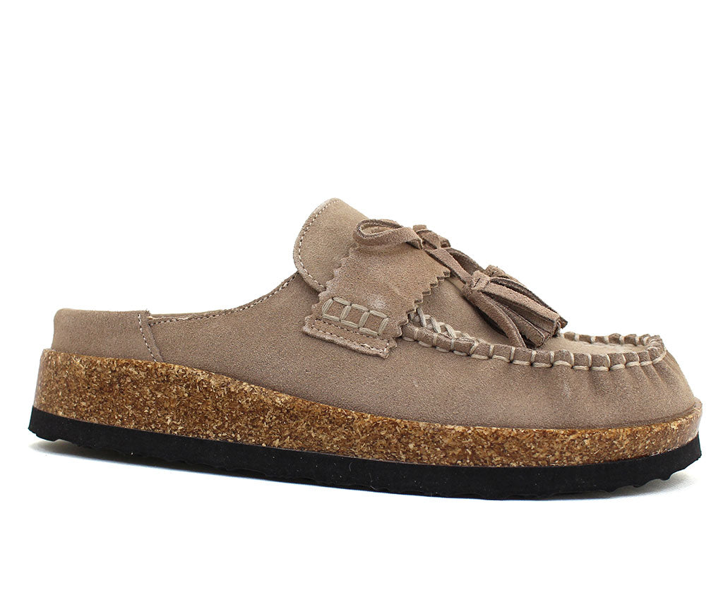 Project Cloud Women's Calipso Moc Toe Tassel Loafer