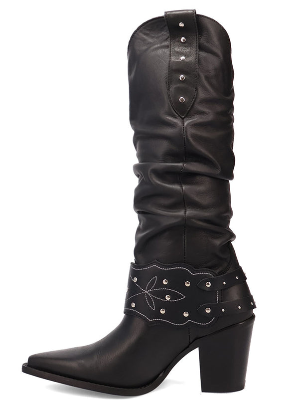 Dingo Women's Grit N' Grace Harness Knee-High Boot
