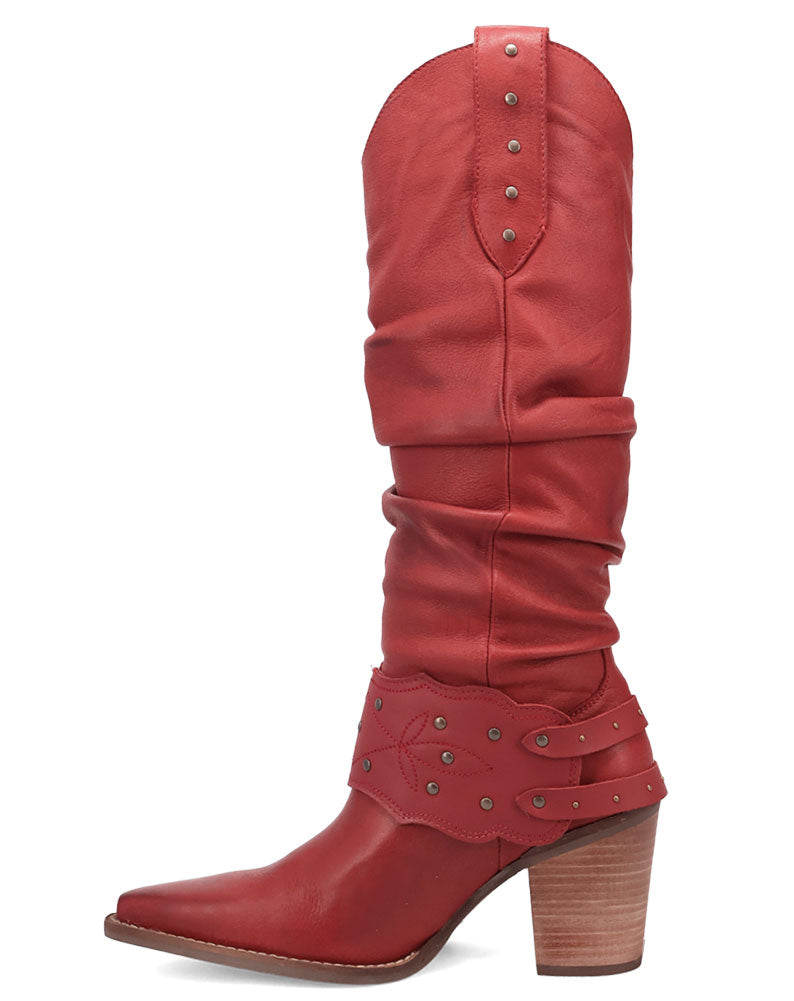 Dingo Women's Grit N' Grace Harness Knee-High Boot