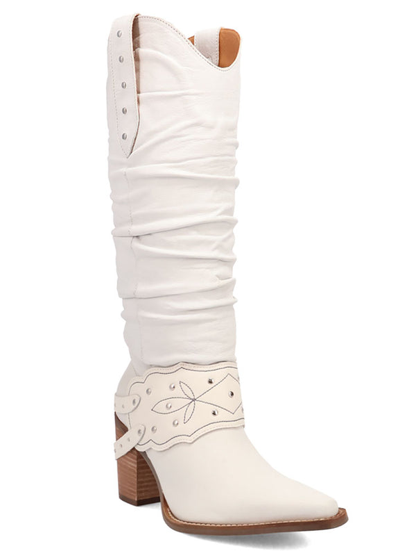 Dingo Women's Grit N' Grace Harness Knee-High Boot