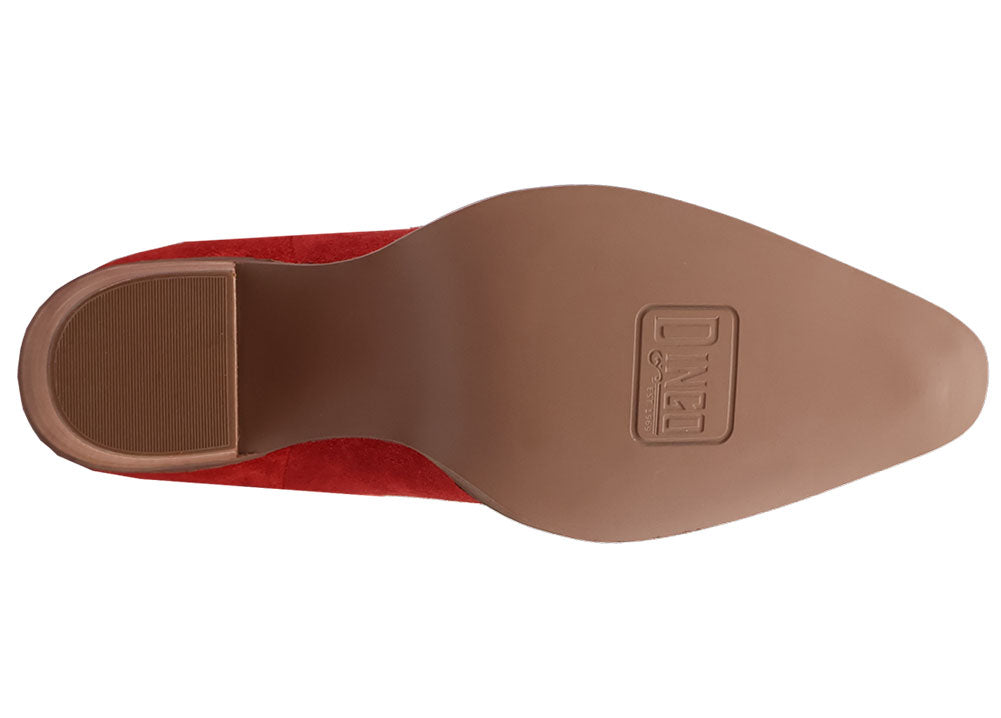 Dingo Women's Twister Fringe Leather Knee-High Boot