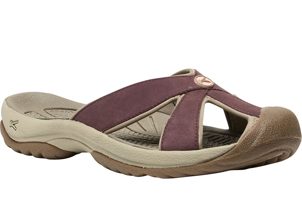 KEEN Women's Bali Leather Slide Sandal