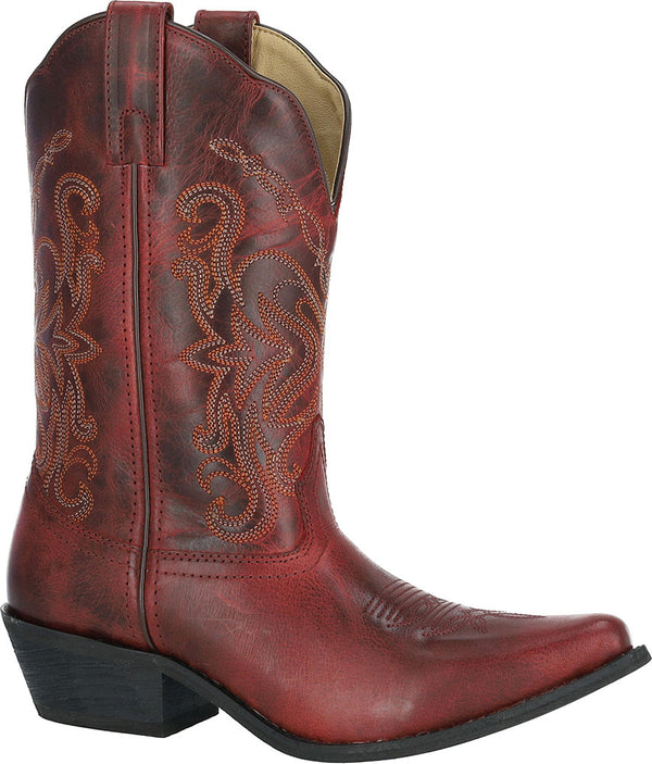 Smoky Mountain Boots Women's Madison Western Leather Boot