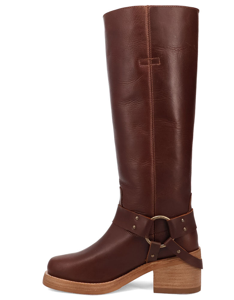 Dingo Women's Casbah Harness Leather Knee High Boot