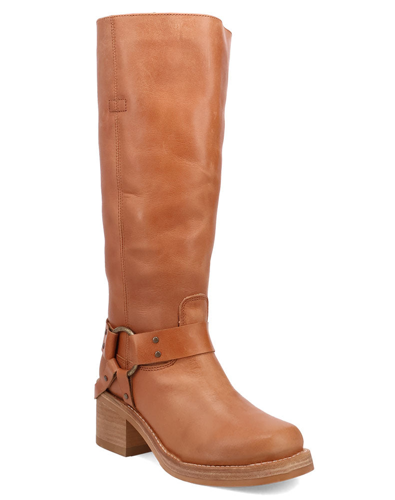 Dingo Women's Casbah Harness Leather Knee High Boot