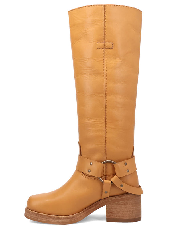 Dingo Women's Casbah Harness Leather Knee High Boot