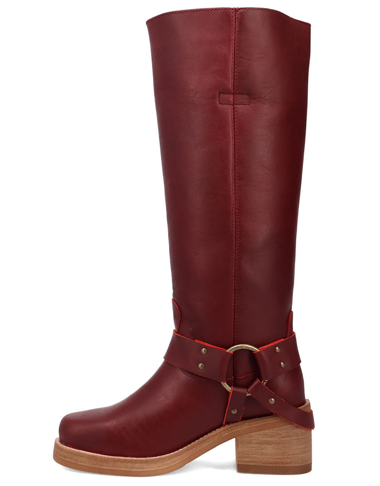 Dingo Women's Casbah Harness Leather Knee High Boot