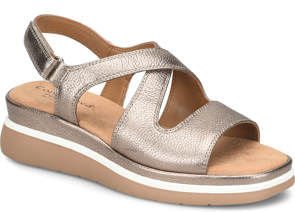 Comfortiva Women's Amethyst Sporty Wedge Sandal