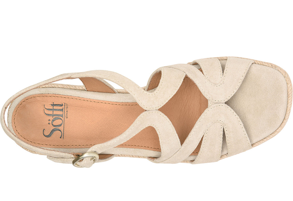 Sofft Women's Norma Slip-Resistant Espadrille Wedge