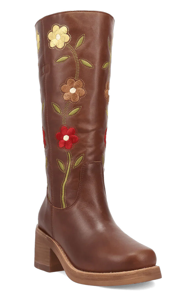 Dingo Women's Bloom Embroidered Western Boot
