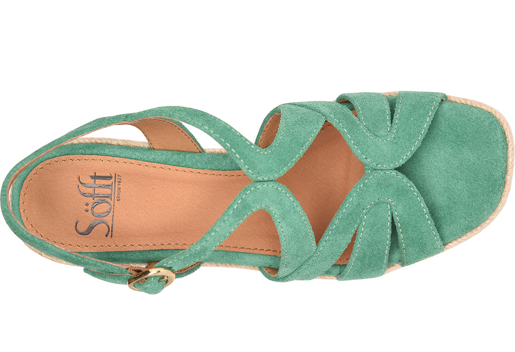 Sofft Women's Norma Slip-Resistant Espadrille Wedge