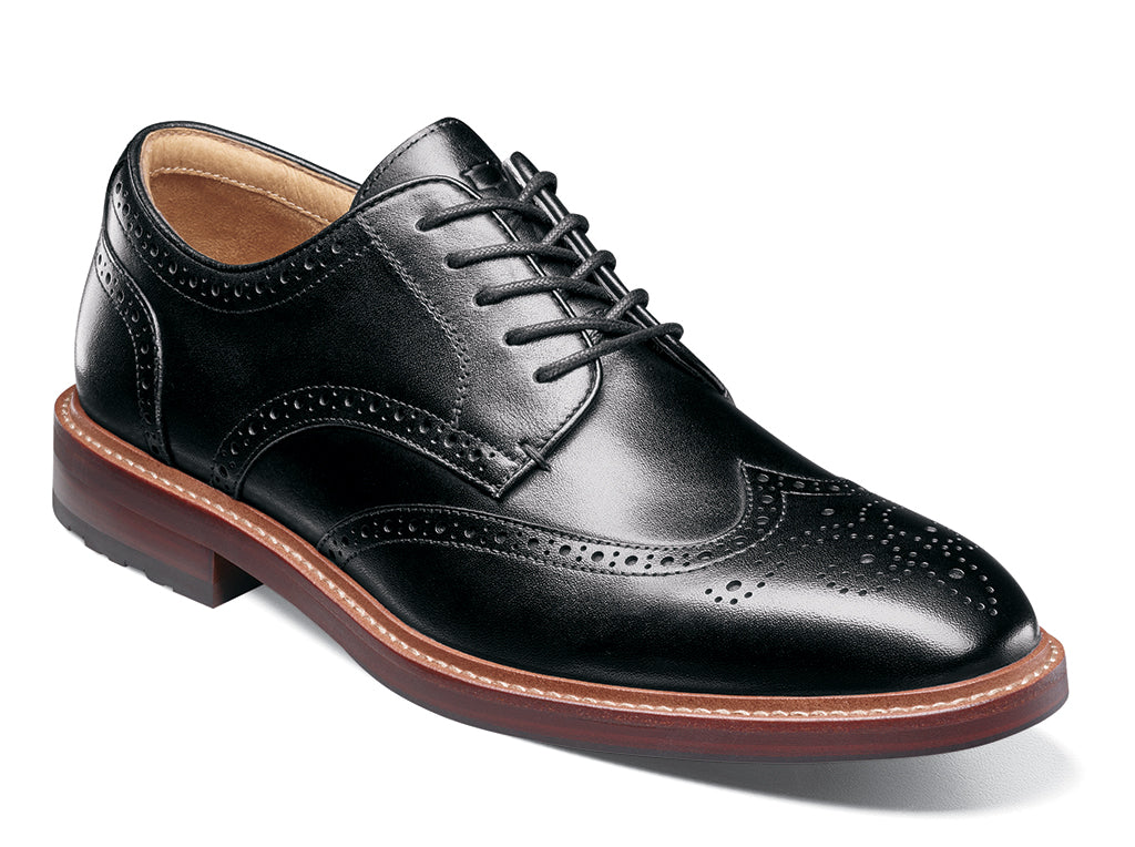 チ宏 Florsheim Men's Anthem Wingtip Oxford – Houser Shoes