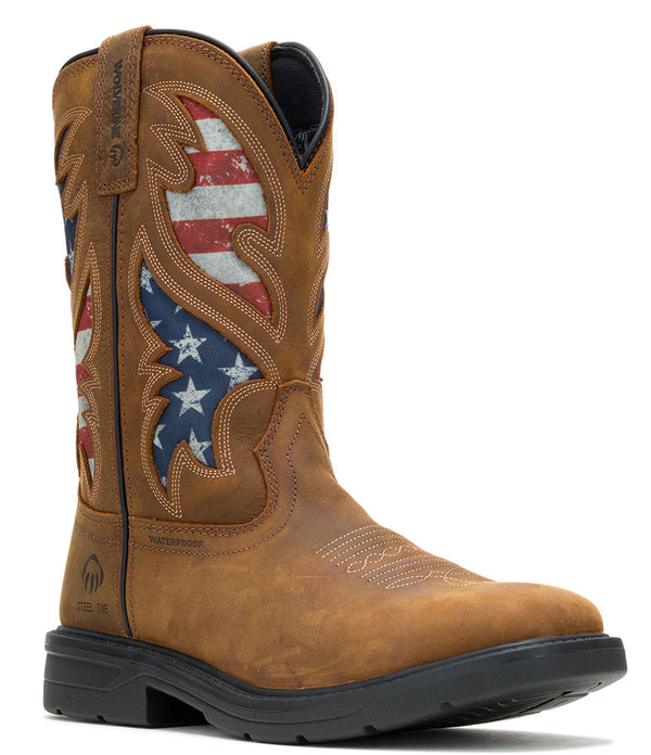 Wolverine Men's Rancher Flag ST WP SR Wellington