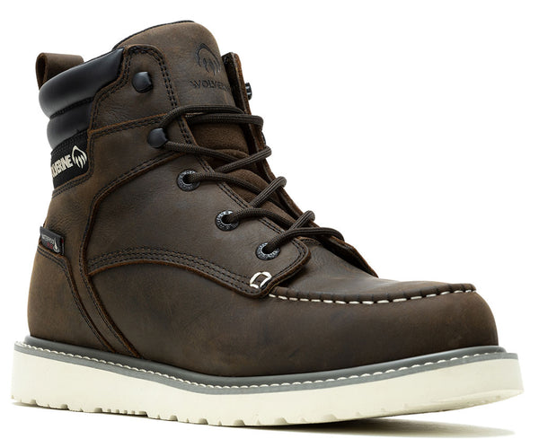 Wolverine Men's Trade Wedge 6 Inch Steel Moc Toe WP