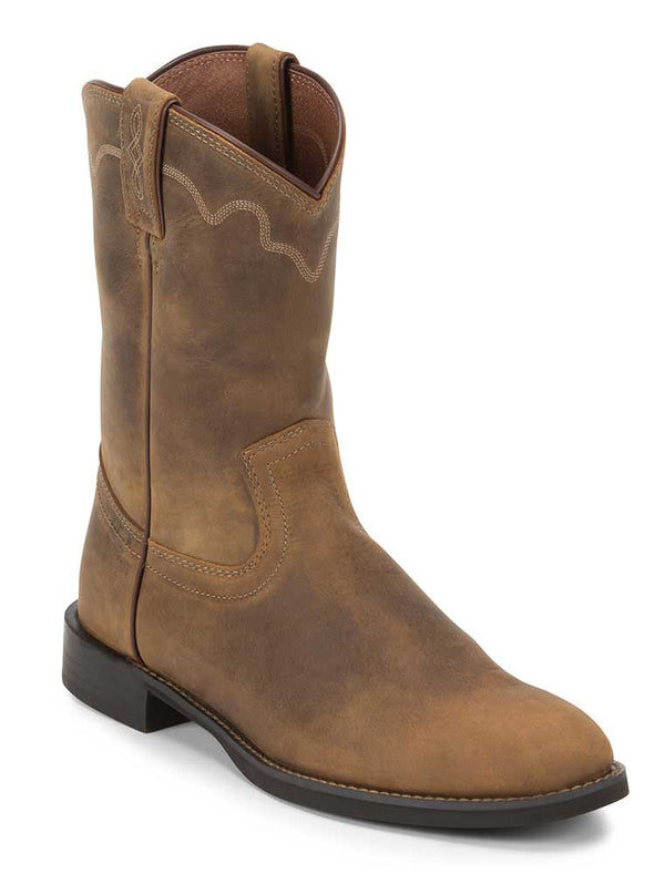 Justin Men's Jeb 10 Inch Roper Boots