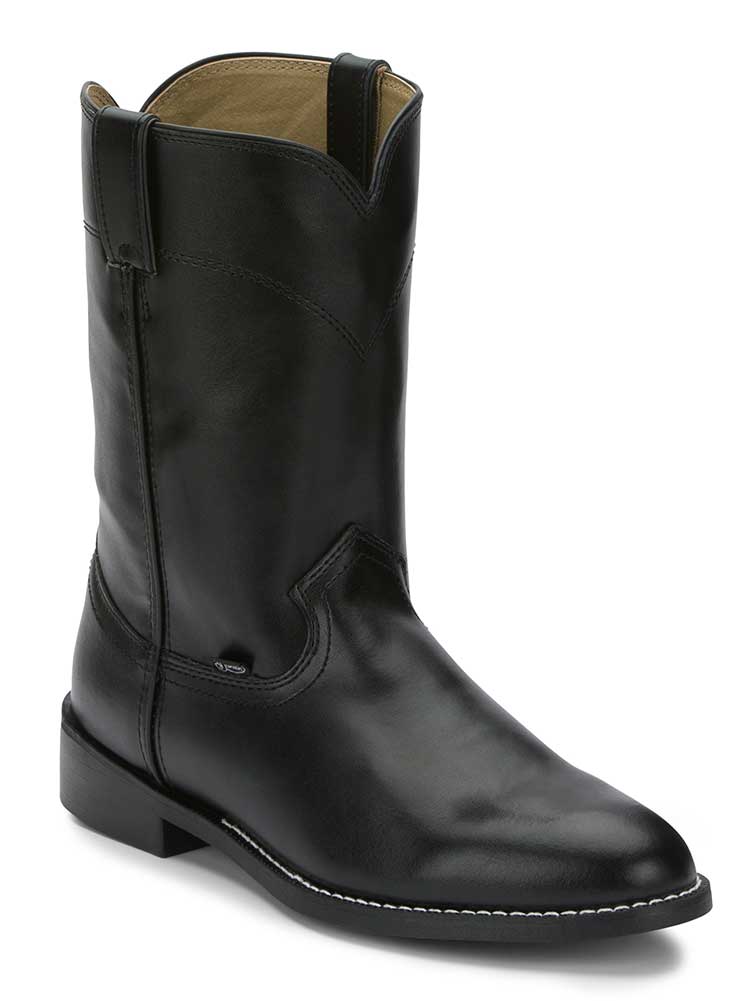 Justin Men's Temple 10 Inch Roper Boot