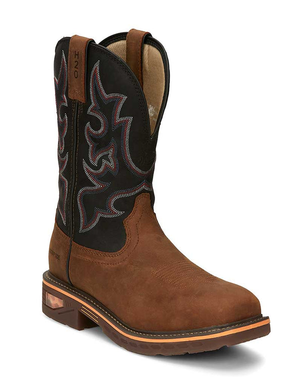 Justin Men's Resistor 11 In WP Nano CT Work