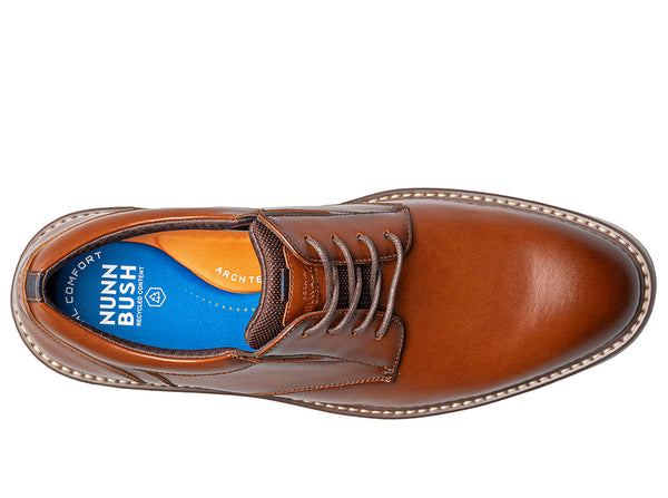 Nunn Bush Men's Gates Plain Toe Oxford