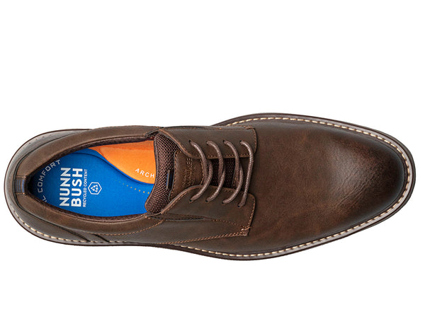 Nunn Bush Men's Gates Plain Toe Oxford